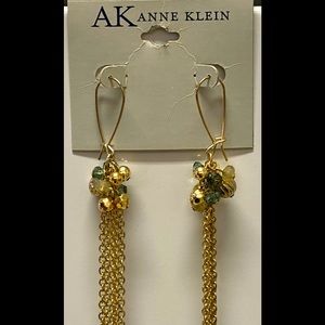 Anne Klein chandelier earrings
